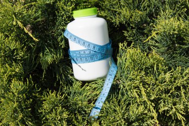 Spor ve beslenme. Diyet ve sağlıklı bir yaşam tarzı. Kilo kaybı