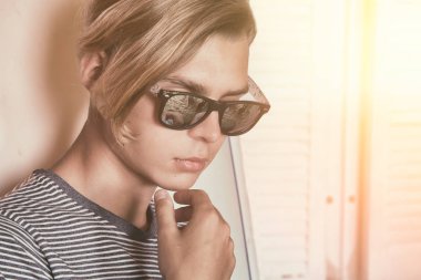 Zengin öğrenci tatile rahatlatıcı