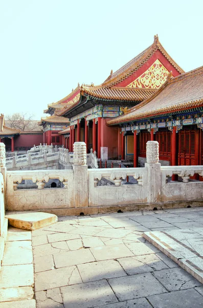 Forbidden City China Little Vacation — Stock Photo, Image