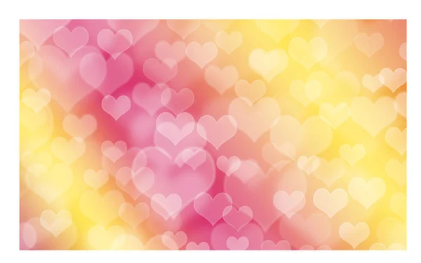 Wakacje Kształcie Serca Niewyraźne Tło Bokeh Tło Valentine Różowe Tło — Zdjęcie stockowe