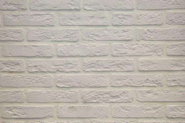 Modern White Brick Wall Texture For Background Modern White Brick Wall Texture For Background Close Up View Vintage Structure Stock Photo