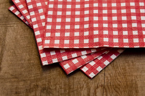 Kağıt peçete eski ahşap tablo.