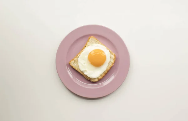 kızarmış ekmek kızarmış yumurta ile Kahvaltı