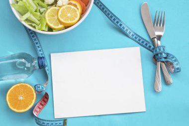 Sağlıklı gıda ve diyet için planya