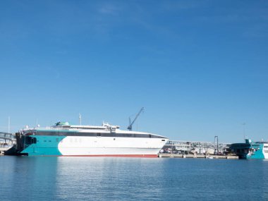 Limanda feribot. Denia, İspanya