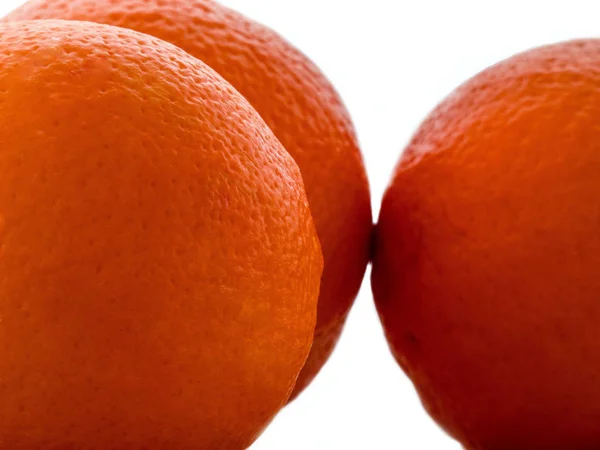 Orange Fruits Asolated Close — Stock Photo, Image