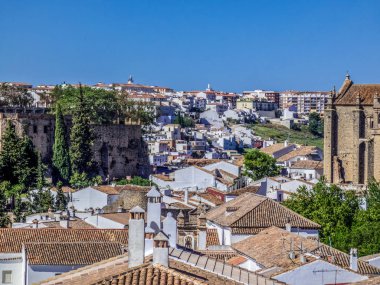 Ronda, Ronda İspanya, Endülüs üzerinde üstten görünümü