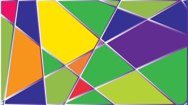 Soyut Geometrik arkaplanlar Tam Renkli