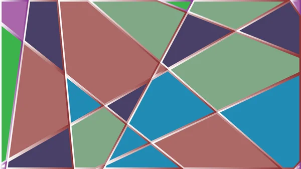 Abstract Geometrische Achtergronden Full Color — Stockvector