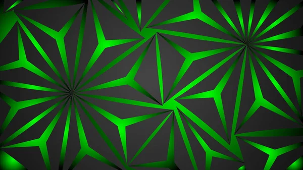 Vektor Design Hintergrund Abstrakt Schwarz Polygon — Stockvektor