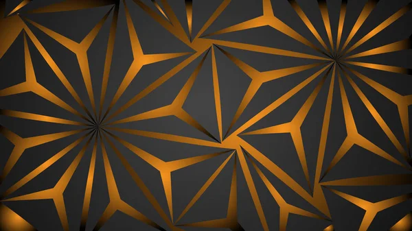 Vektor Design Hintergrund Abstrakt Schwarz Polygon — Stockvektor