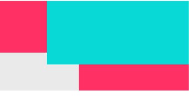 Beyaz bir arka plan ile renkli bir kutu ile desen