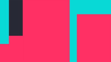 Beyaz bir arka plan ile renkli bir kutu ile desen