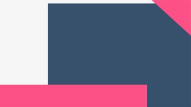 Beyaz bir arka plan ile renkli bir kutu ile desen