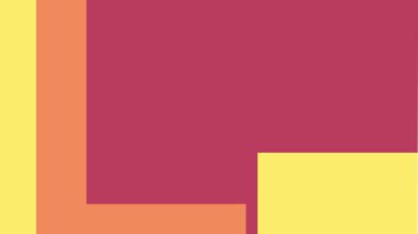 Beyaz bir arka plan ile renkli bir kutu ile desen