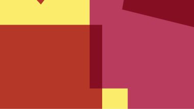 Beyaz bir arka plan ile renkli bir kutu ile desen