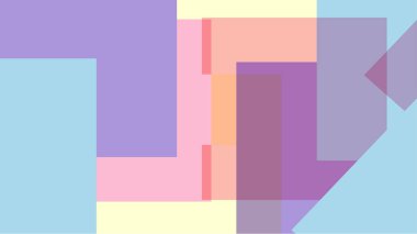 Beyaz bir arka plan ile renkli bir kutu ile desen