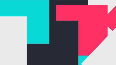 Pembe, mavi ışık kutu oluşan renkli tasarlamak vektör arka plan. Desen renkli bir kutu ile beyaz bir arka plan ile. Desen-ebilmek var olmak kullanılmış için yeni arka plan