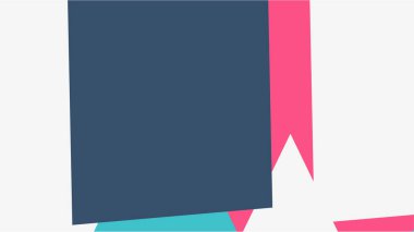 Beyaz bir arka plan ile renkli bir kutu ile desen