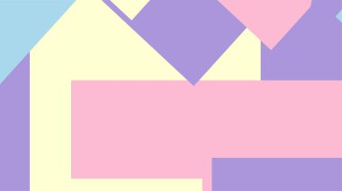 Beyaz bir arka plan ile renkli bir kutu ile desen