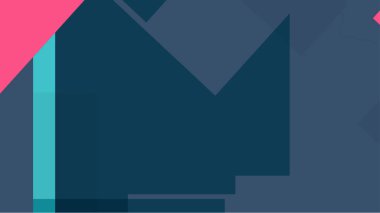 Beyaz bir arka plan ile renkli bir kutu ile desen