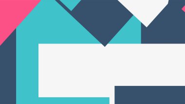 Beyaz bir arka plan ile renkli bir kutu ile desen