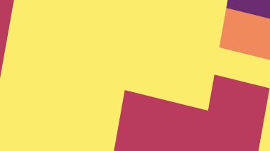 Beyaz bir arka plan ile renkli bir kutu ile desen