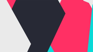 Beyaz bir arka plan ile renkli bir kutu ile desen