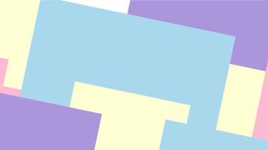 Beyaz bir arka plan ile renkli bir kutu ile desen