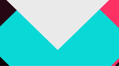 Beyaz bir arka plan ile renkli bir kutu ile desen