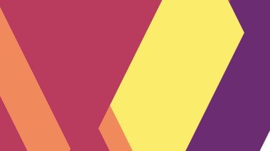 Beyaz bir arka plan ile renkli bir kutu ile desen