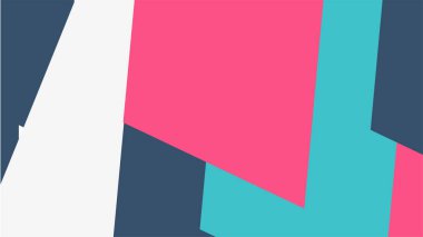 Beyaz bir arka plan ile renkli bir kutu ile desen