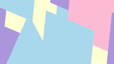 Beyaz bir arka plan ile renkli bir kutu ile desen