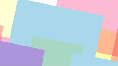 Beyaz bir arka plan ile renkli bir kutu ile desen