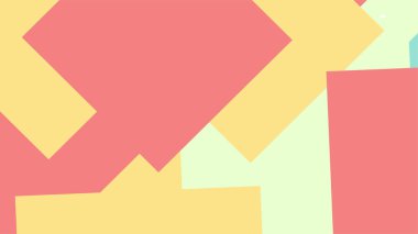 Parlak renkli tasarlamak vektör arka planlar, kutu oluşan. Beyaz bir arka plan ile renkli bir kutu ile desen.