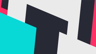 Beyaz bir arka plan ile renkli bir kutu ile desen