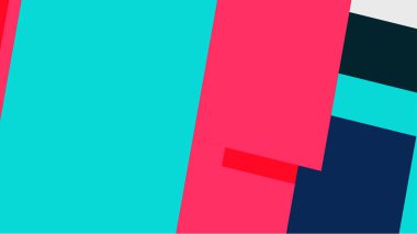 Beyaz bir arka plan ile renkli bir kutu ile desen