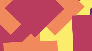 Beyaz bir arka plan ile renkli bir kutu ile desen