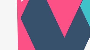 Beyaz bir arka plan ile renkli bir kutu ile desen