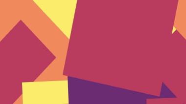 Beyaz bir arka plan ile renkli bir kutu ile desen