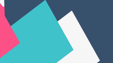 Beyaz bir arka plan ile renkli bir kutu ile desen