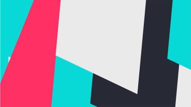 Beyaz bir arka plan ile renkli bir kutu ile desen