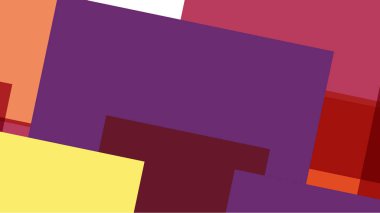 Beyaz bir arka plan ile renkli bir kutu ile desen