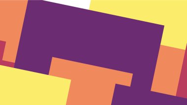 Beyaz bir arka plan ile renkli bir kutu ile desen