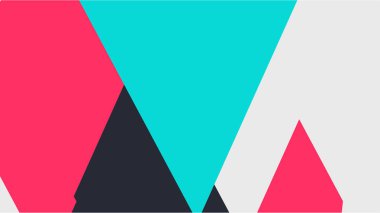 Beyaz bir arka plan ile renkli bir kutu ile desen