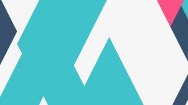 Beyaz bir arka plan ile renkli bir kutu ile desen