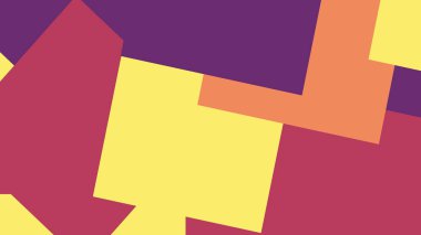 Beyaz bir arka plan ile renkli bir kutu ile desen