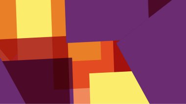 Beyaz bir arka plan ile renkli bir kutu ile desen