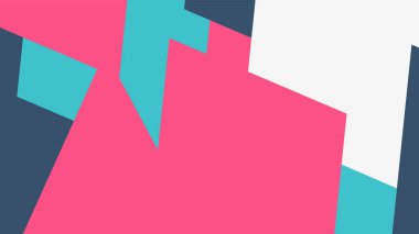 Beyaz bir arka plan ile renkli bir kutu ile desen