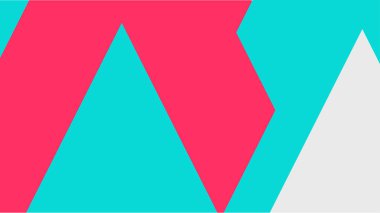 Beyaz bir arka plan ile renkli bir kutu ile desen